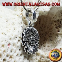ciondolo in argento girasole