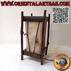 Ethno-Tischlampe, "linear...