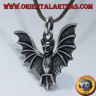 Bate colgante de plata