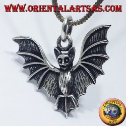 Bate colgante de plata