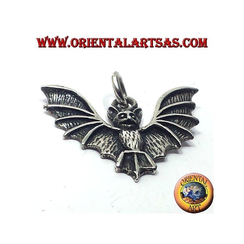 Bate colgante de plata