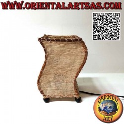 Ethnic table lamp, "S-wave"...