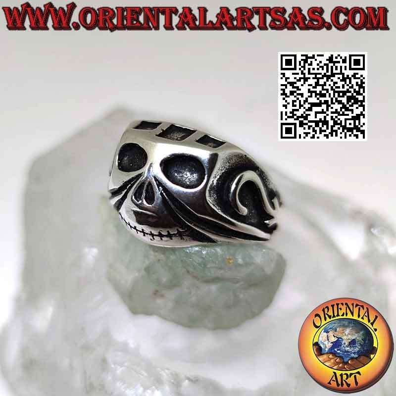 Bague en Argent 925 Crâne Johnny Depp | Style Rock et Cinéma