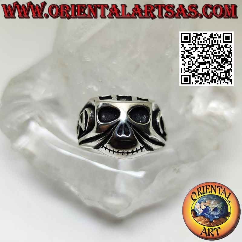Anillo Plata 925 Calavera Johnny Depp | Estilo Rock y Cine