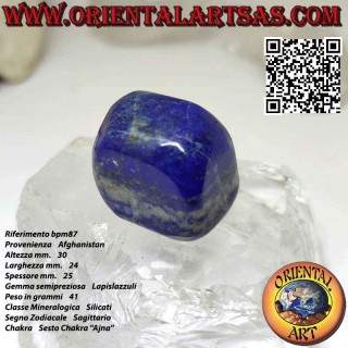 Grand lapis lazuli roulé (41 g)