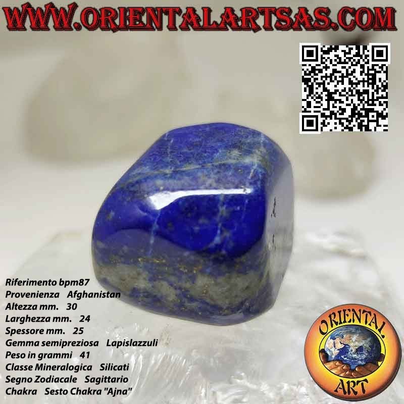 Großer getrommelter Lapislazuli (41 g)