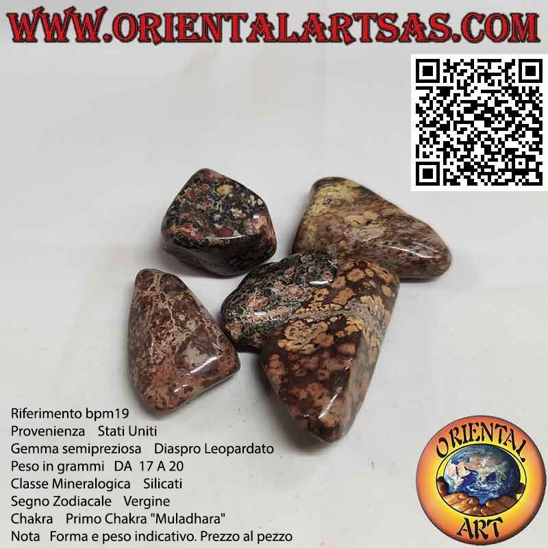 Diaspro Leopardato burattato