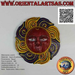 Antike Maske "Nepalesische...