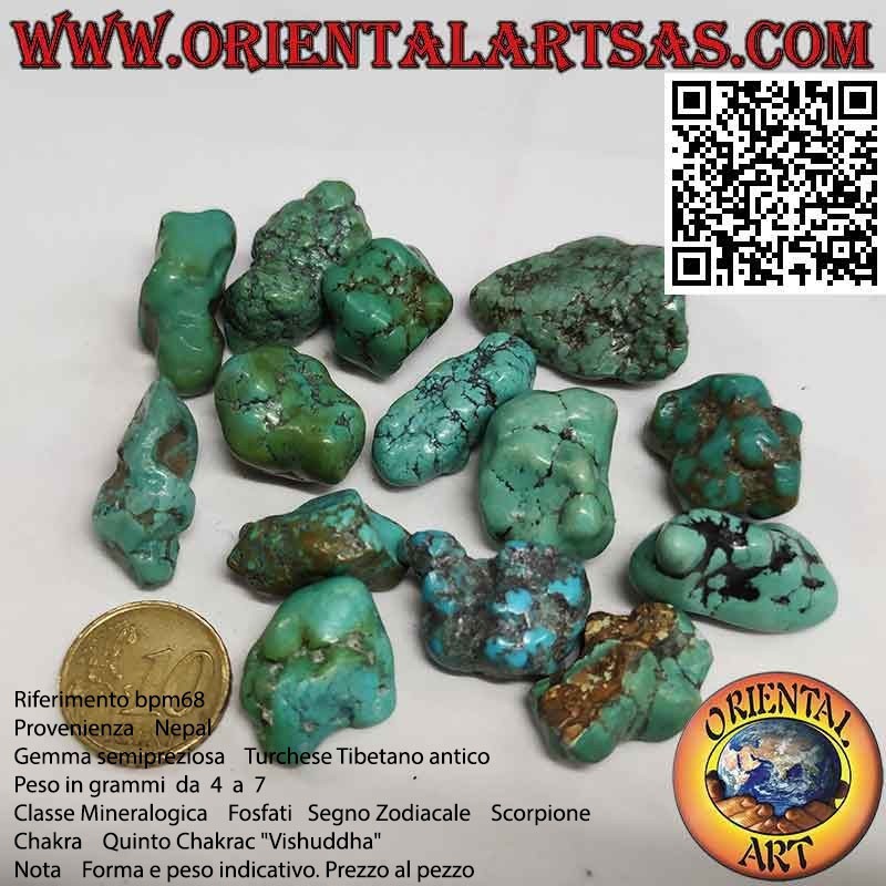 Tumbled Tibetan Turquoise