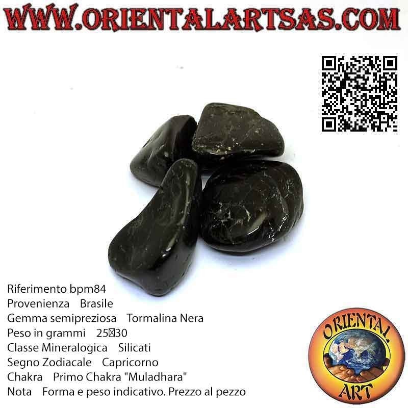 Tumbled black tourmaline (large)