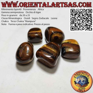 Occhio di Tigre burattato (grande)