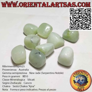 Serpentine Jade ou Lavande dégringolée (New Jade)