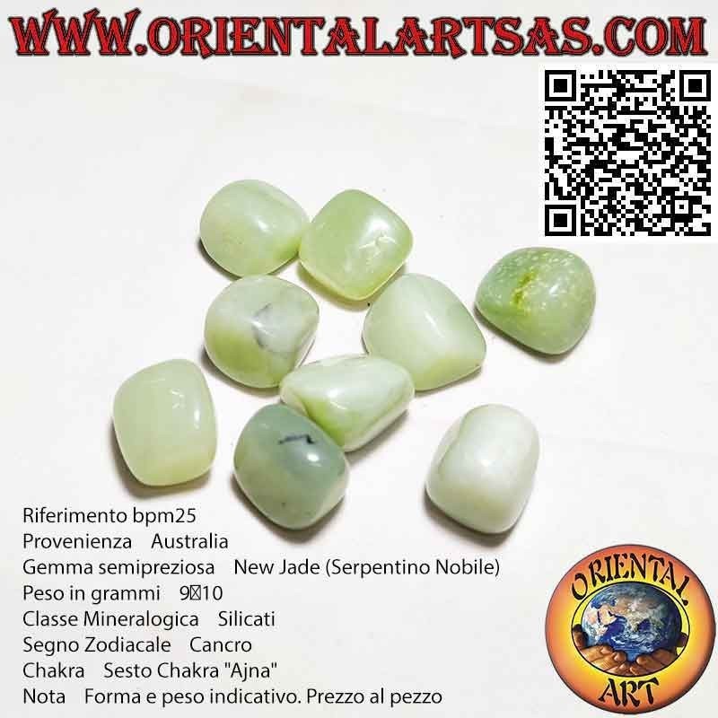 Serpentine Jade or Tumbled Lavender (New Jade)