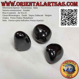 Tumbled hematite