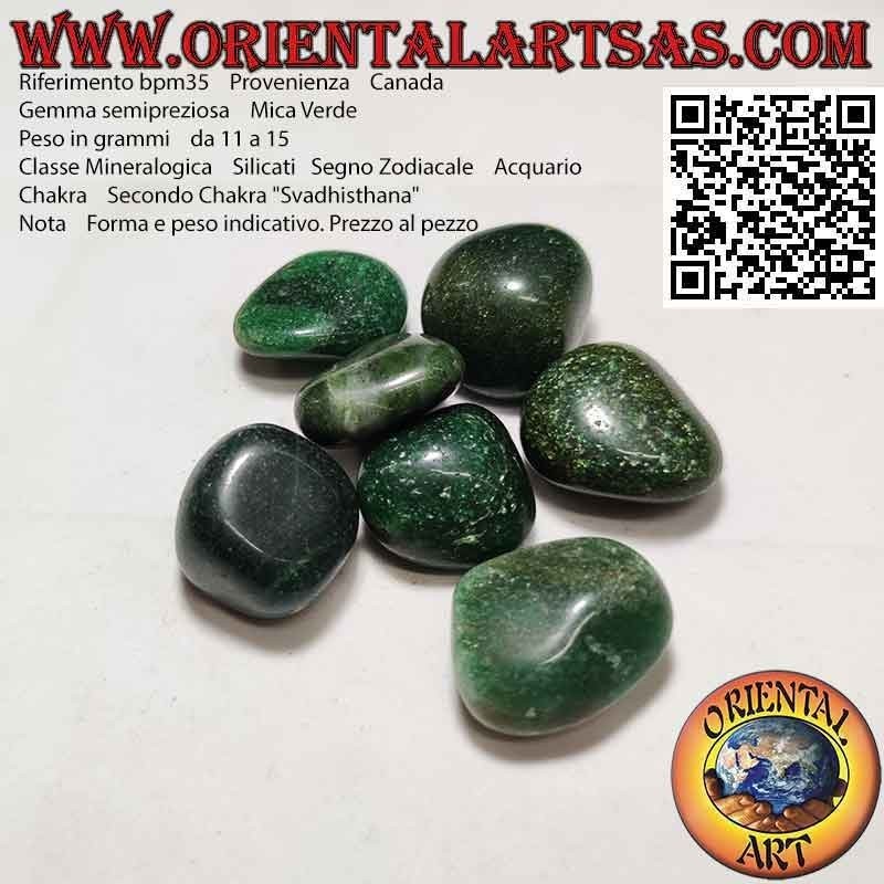 Mica vert dégringolé