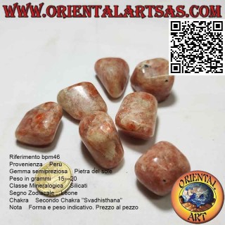 Pietra del Sole "Eliolite" burattata (piccola)