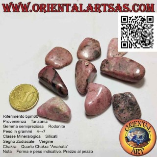 Rhodonite dégringolée