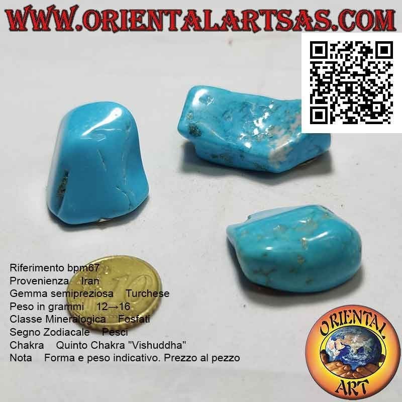 Tumbled turquoise