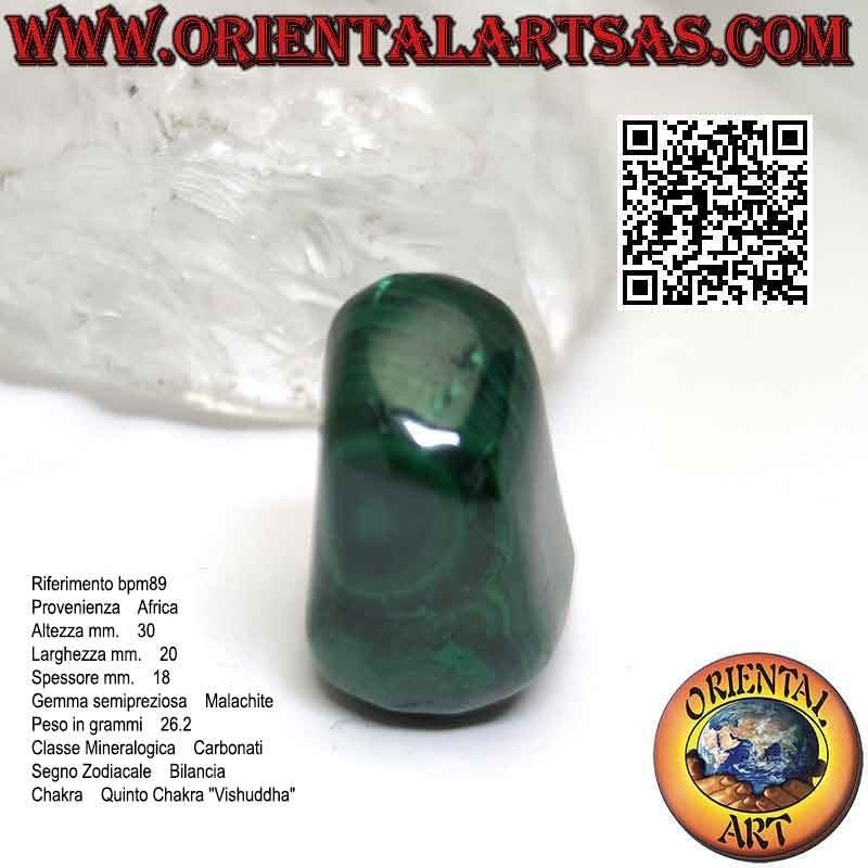 Großer getrommelter Malachit (26,2 g)