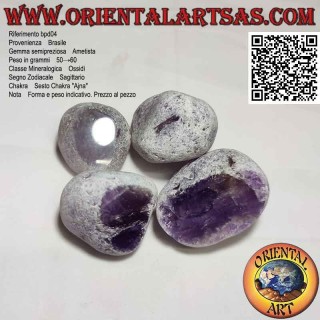 Amethyst Ema Egg, "Seer's Stone" (50 g)