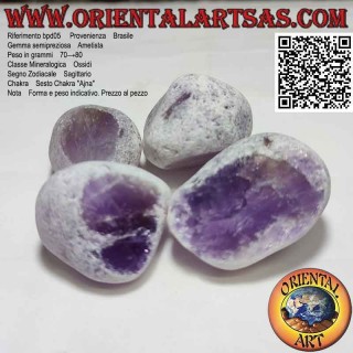 Amethyst Ema Egg, "Seer's Stone" (70 g)
