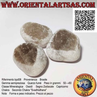 Smoky Quartz Ema Egg, "Seer's Stone" (50 g)