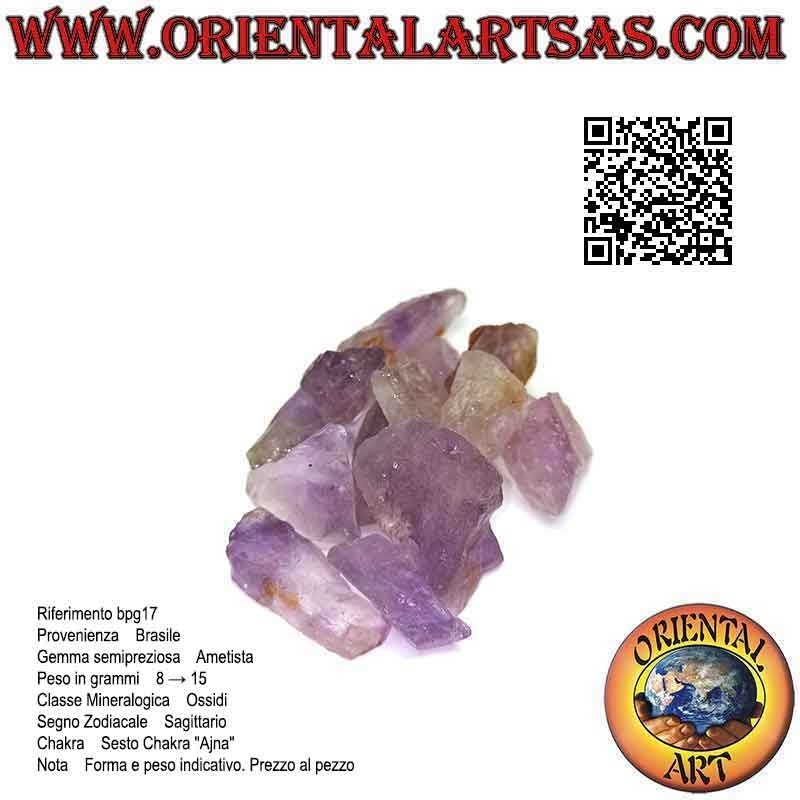 Roher Amethyst (Brasilien), 20 g → 40 g