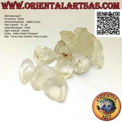 scheda – cristallo di rocca (quarzo ialino) – Geoidea