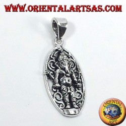 Silber Anhänger, Ganesh stehend