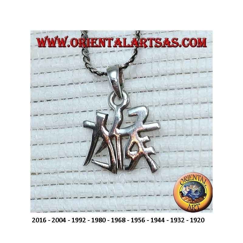Chinese Zodiac Pendant Silver 925 - Lucky Calendar Symbol