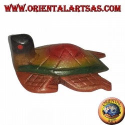 Sea turtle, small teak wood