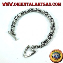 Bracelet argent articulé
