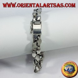 Silber-Armband Mondsichel Kette