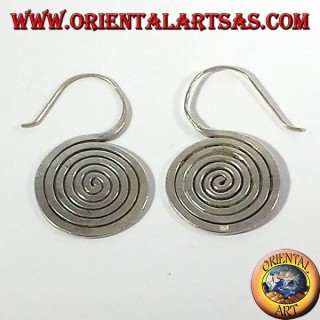 boucles d'oreilles en argent, Spiral Karen