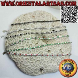 Tennis bracelet in 925 ‰...