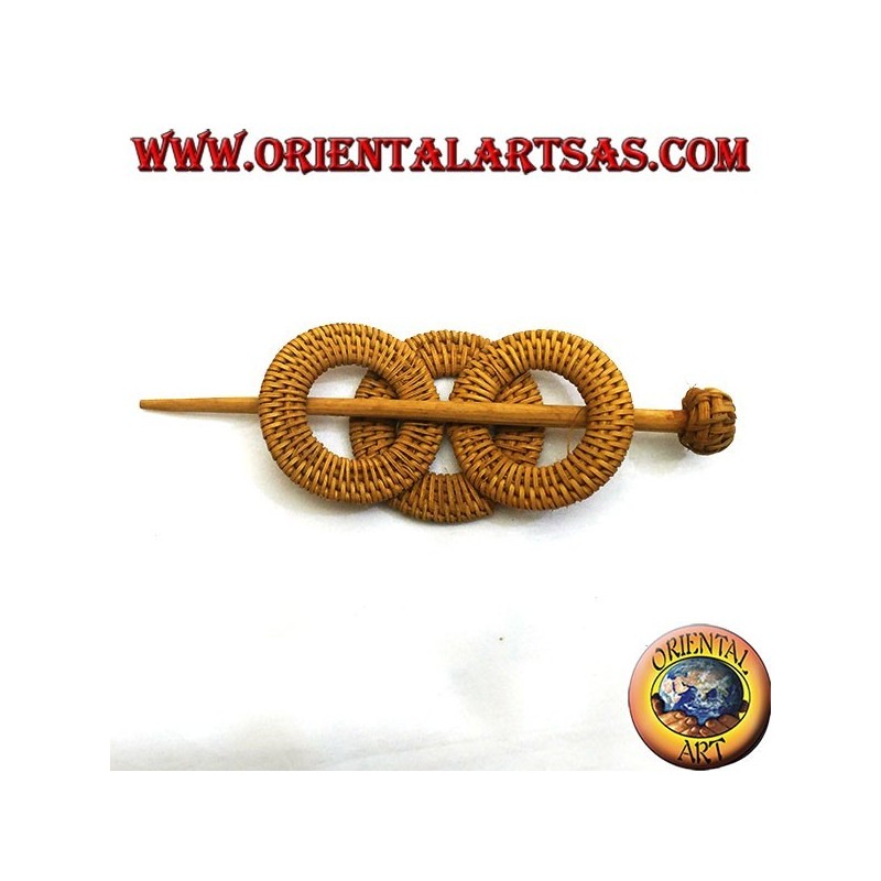 Haarspange mit Weidennadel, verschiedene Modelle