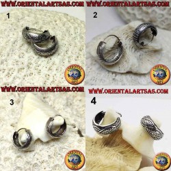 Silver 14 mm and 5 mm thick...