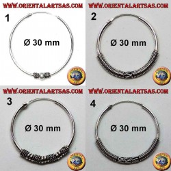 Orecchino in argento 925‰,...