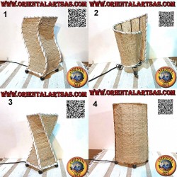 Ethnic table lamp in 30 cm...