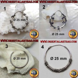 Orecchino in argento 925‰,...