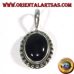 Colgante de plata con ónix