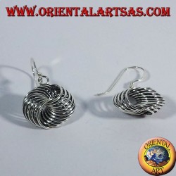 silver earring, ring node