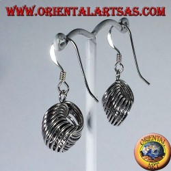 silver earring, ring node