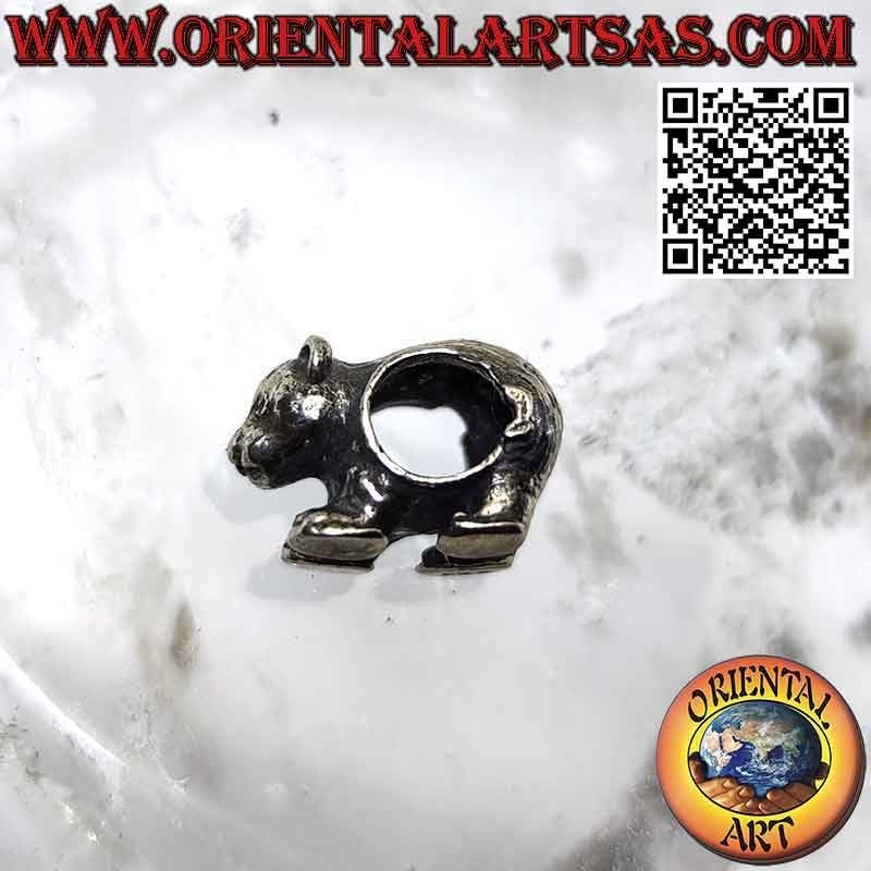 Charms in argento 925‰ , l'orso bruno