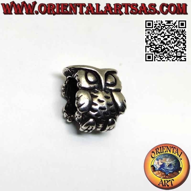 Dijes de plata 925 ‰, el búho (A)