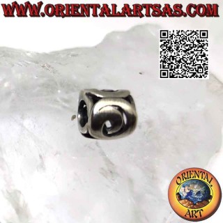 Silver charms in 925 ‰ silver, the smooth spiral