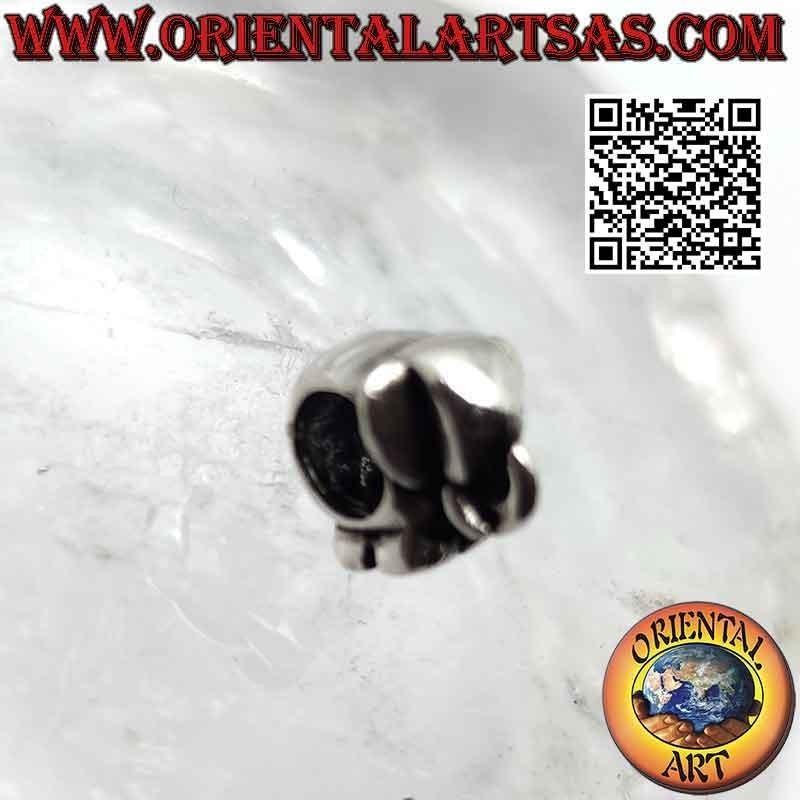 Breloques argentées en argent 925 ‰, l'éléphant
