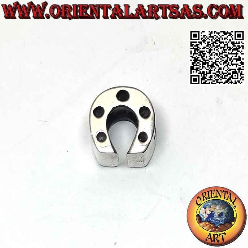 Breloques argentées en argent 925‰, le fer à cheval