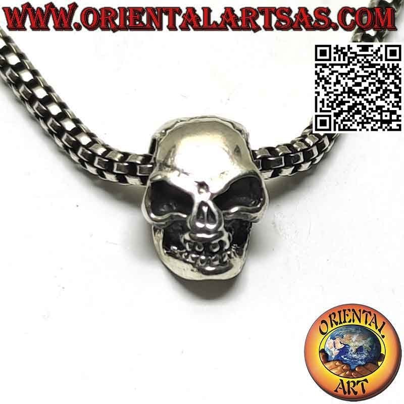 Silberanhänger in 925 ‰ Silber, der Totenkopf