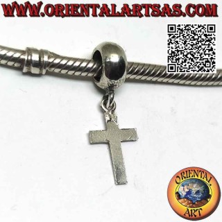 Silver charms in 925 ‰ silver, the Christian cross (pendant)